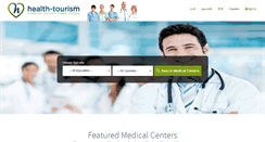 Desktop Screenshot of health-tourism.com